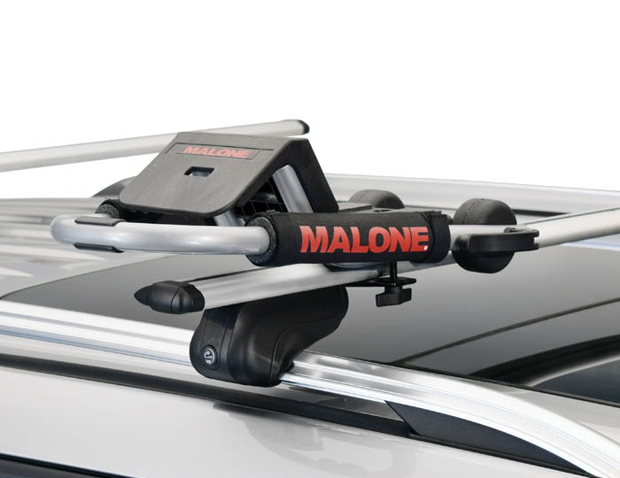 Malone Downloader Folding J-Style Universal Car Rack Kayak Carrier with Bow and Stern Lines 
