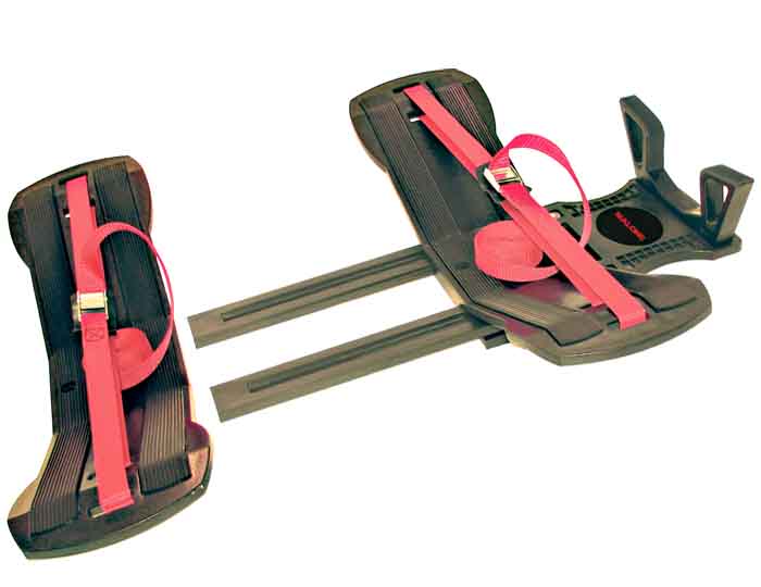 Malone SeaWing/Stinger Combo Saddle Style Universal Car Rack Kayak Carrier with Load Assist Module by Malone 