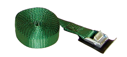 15' Carrier Webbing Strap - Color: Green, Single