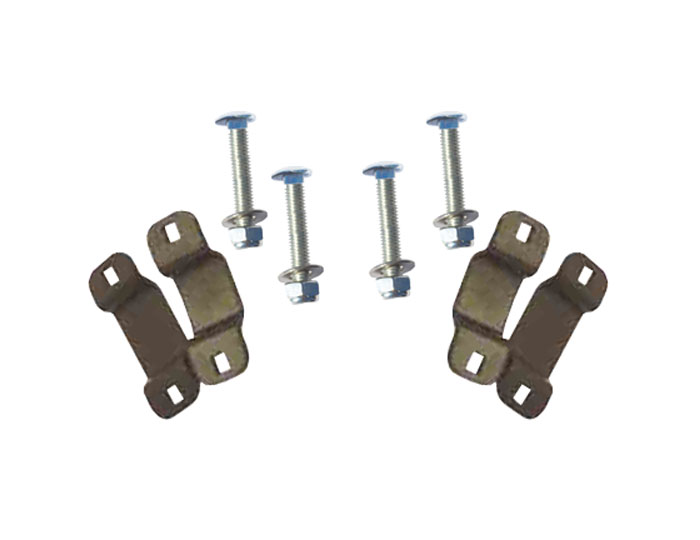 Hardware Kit for "J" and "L" Carriers (2 top & 2 bottom brackets, 4 bolts with nuts and washers) (MPG566-MPG568), Single 