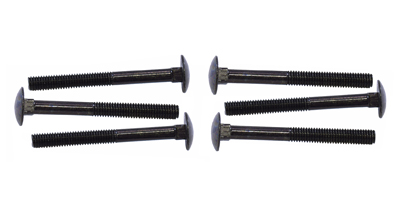 60mm Carriage Bolt Set (MPG2100-2103), Set of 6