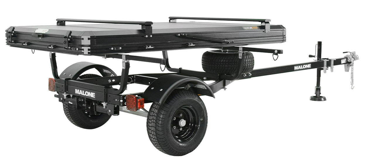 MicroSport™ Overland™ Tent Trailer Package (Tent, 2 Stabilizing Jacks, Spare Tire, JackStand) 