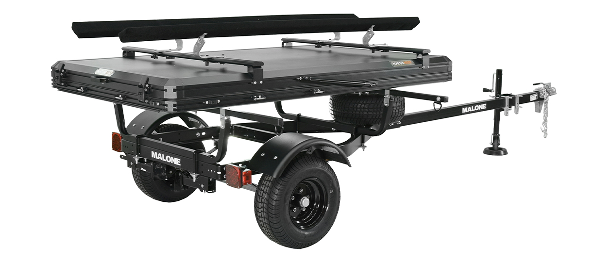MicroSport™ Overland™ Tent Trailer Package (Tent, 2 Stabilizing Jacks, Spare Tire, JackStand, Bunk Kit) 