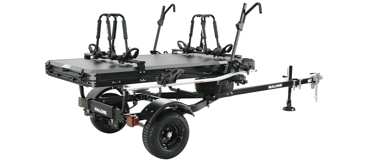 MicroSport™ Overland™ Tent Trailer Package (Tent, 2 Kayak Carriers, 2 Bike Carriers) 