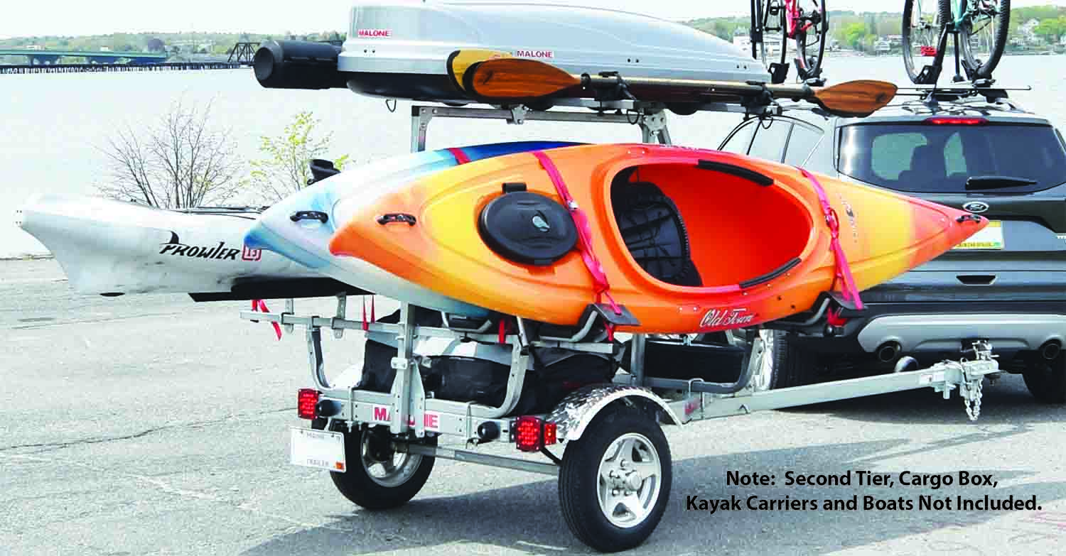 MicroSport™XT Trailer with Aluminum Wheels, Aluminum Fenders and Retractable Tongue Kit