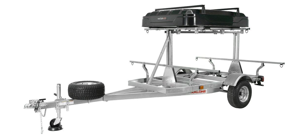 MegaSport™ Overland™ Tent Trailer Package (Tent, 2 Stabilizing Jacks, Spare Tire, JackStand)
