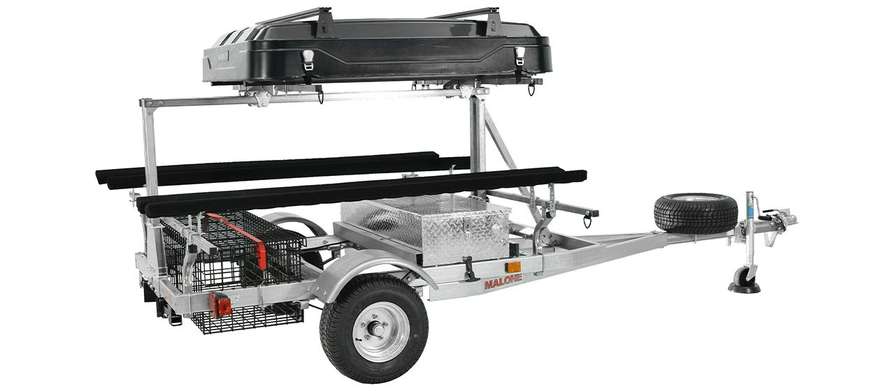 MegaSport™ Overland™ Angler Tent Trailer Package (Tent, Storage, 2 sets of Bunks) 