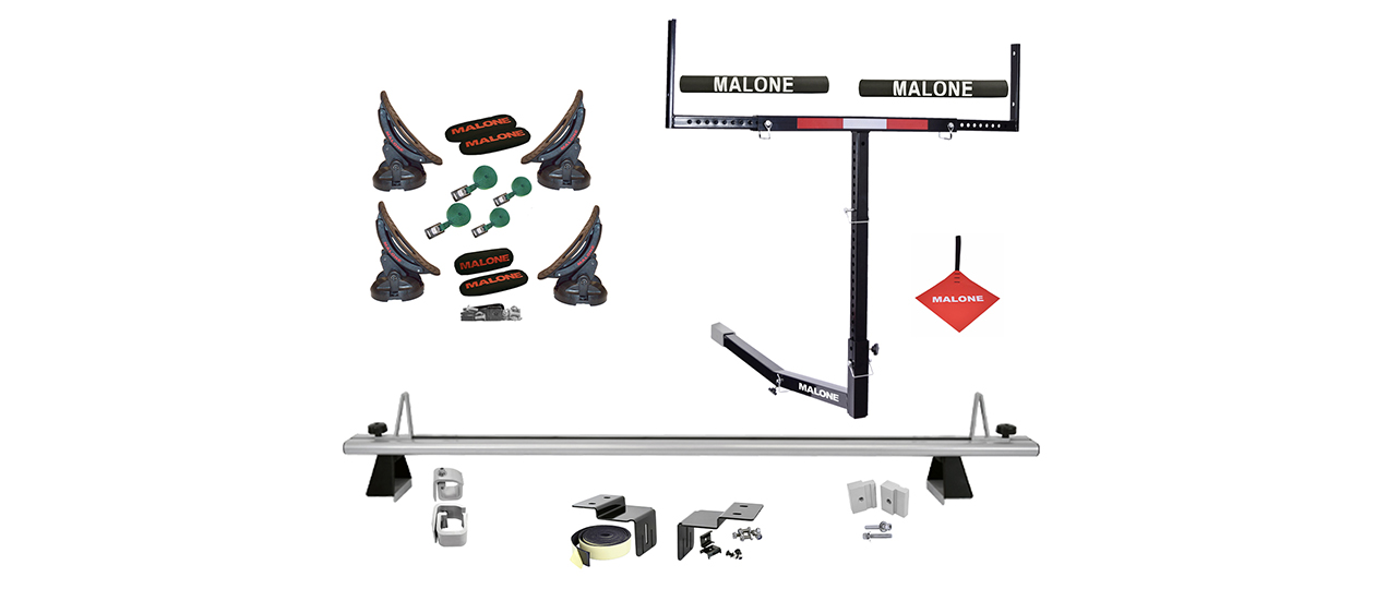 Axis™DLX / CrossBed™ Two Kayak Angler Bundle w/ Saddles and Tonneau Adapters