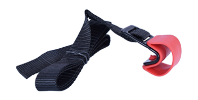 Strap with Hook, Red Protective Padding (MPG2133-2142), Single