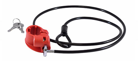 CLOSEOUT!! Loop Lock 1.25" - Cable Lock for 1.25" Tubing