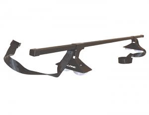 Single VersaRail™ Roof Rack - Square Crossbar - Bare Roof - Steel - 58" Long