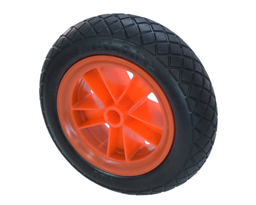 Single Airless Wheel 3" x 10" 5 Spoke Style (MPG502-503-504-510), Single 