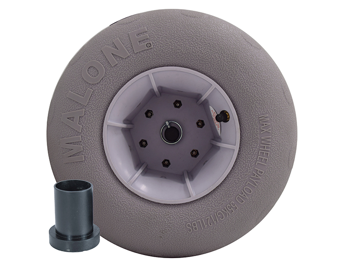 Single Balloon Wheel with Shims, Fits 20mm and 22mm Axle (MPG502-S, MPG504-S, MPG519-S, MPG521-S, MPG522-S, MPG524-S, MPG564-S, MPG576-S), Single 