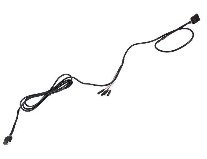 LED Plug and Play Wiring Harness, Front Section for MicroSport™ Trailer (MPG460), Single 