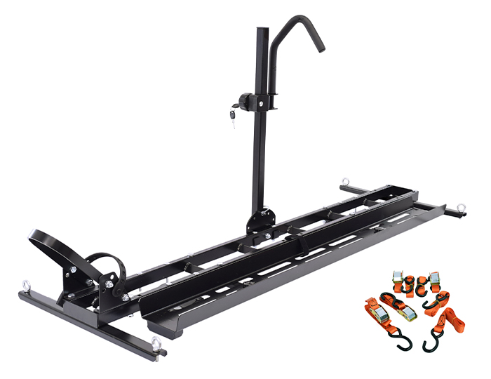 E-Bike Trailer Rack with Loading Ramp