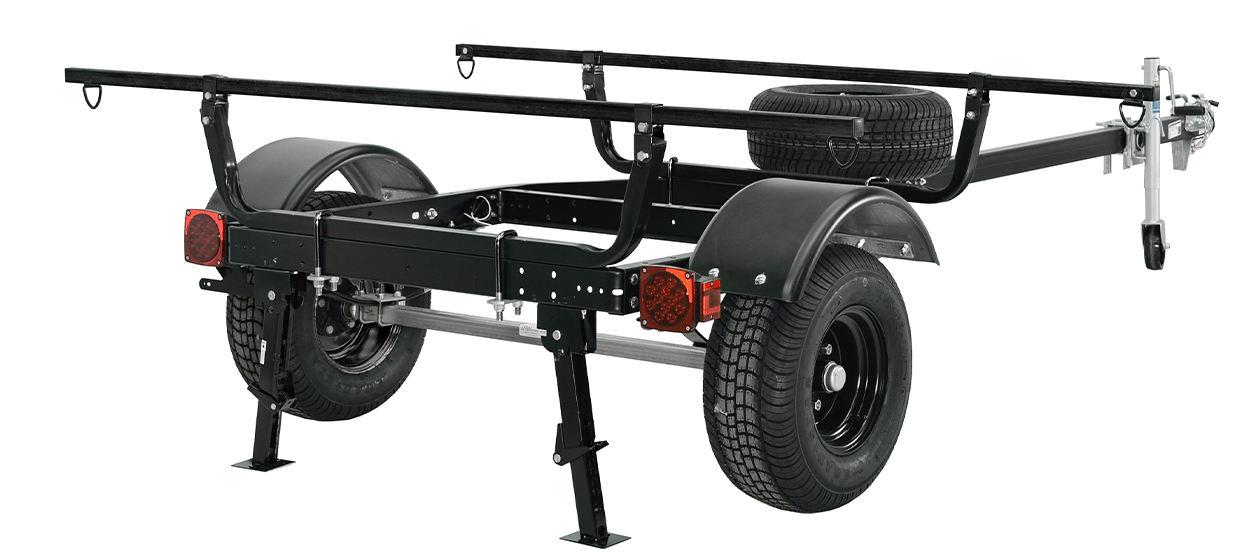 MicroSport™ Off-Road Overland Trailer Package (2 Stabilizing Jacks, Spare Tire, JackStand)