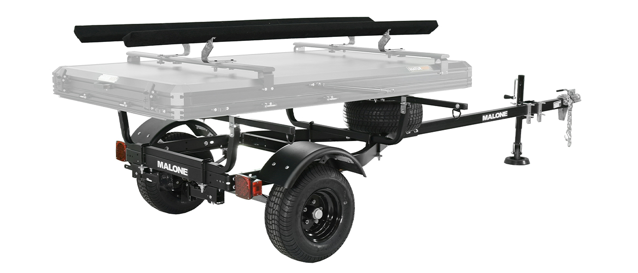 MicroSport™ Overland™ Tent Trailer Package ( 2 Stabilizing Jacks, Spare Tire, JackStand, Bunk Kit)