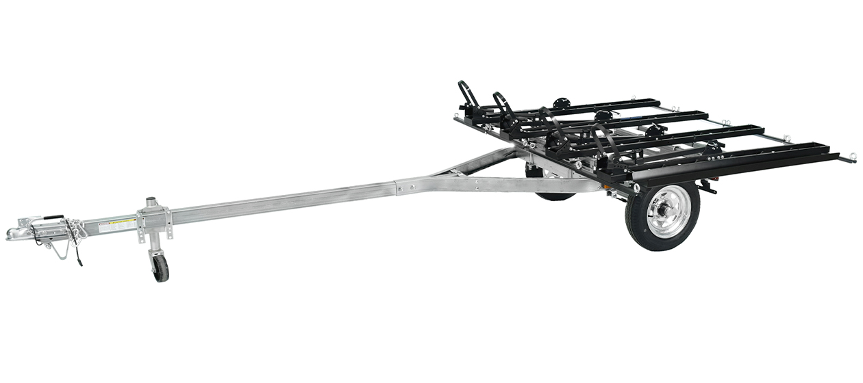 MicroSport™ LowBed™ 4 E-Bike Trailer Package (4 E-Bike Carriers) 