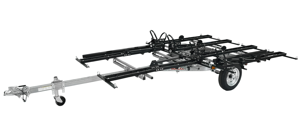 MicroSport™ LowBed™ 6 E-Bike Trailer Package (6 E-Bike Carriers)