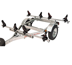 MicroSport™ LowBed™ 2 Kayak Trailer Package (2 Sets Saddle Up Pro™ & Spare Tire)