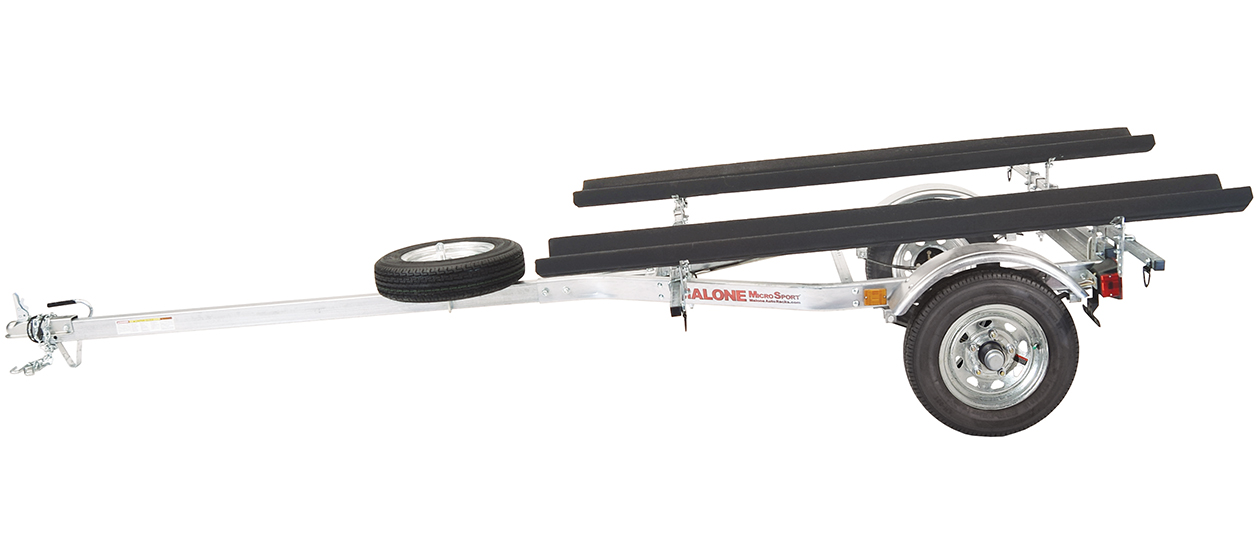 MicroSport™ LowBed™ 2 Kayak Trailer Package (2 Sets Bunks & Spare Tire)