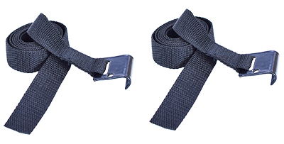 Strap With Large Hook, Black (MPG2147-2148), Set of 2